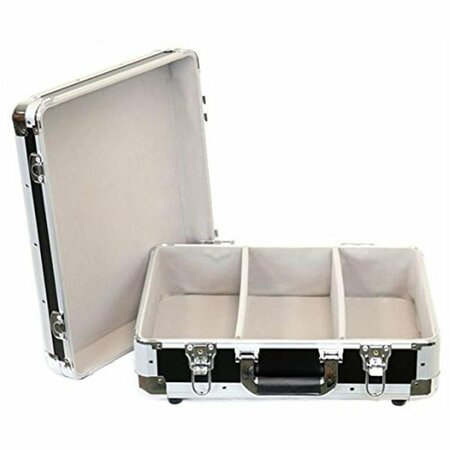 GARNER PRODUCTS Lightweight CD Case with 3 Rows Holds up to 65 Jewel Cases or up to 200 Plastic Sleeves TBHECD3BK